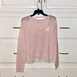 H&M Light Pink Sweater